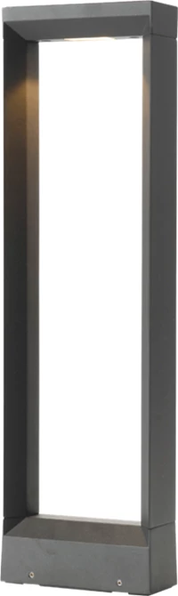 LED COB POST LUMINAIRE 8W 180LM 90° 230V AC 3.000K DARK GREY CRI80 IP54 30.000HRS ACA LG1312G-495