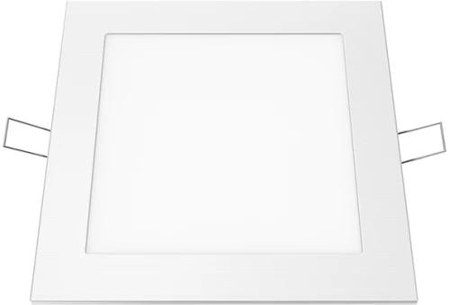 LED SLIM PANEL WHITE  SQUARE REC. 12W 4000K 1100Lm 170mm 230V Ra80 ACA PLATO1240SW