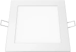 LED SLIM PANEL WHITE  SQUARE REC. 12W 4000K 1100Lm 170mm 230V Ra80 ACA PLATO1240SW