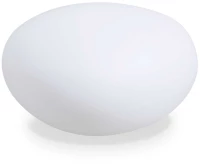 Φωτιστικό Επιδαπέδιο IP44 L410xH245xP320 mm 1xE27 Λευκό Οπάλ Ideal Lux Sasso PT1 161778