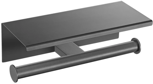 Χαρτοθήκη Διπλή με Καπάκι Sanco Academia Graphite Dark 21827-122