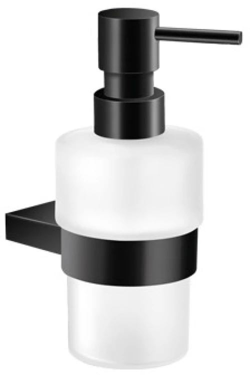 Διανομέας (Dispenser) Υγρού Σαπουνιού Επίτοιχος Black Mat Sanco Aegean 26922-M116