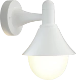 it-Lighting Rabun 1xE27 Outdoor Wall Lamp White D:24.5cmx23.5cm 80202524