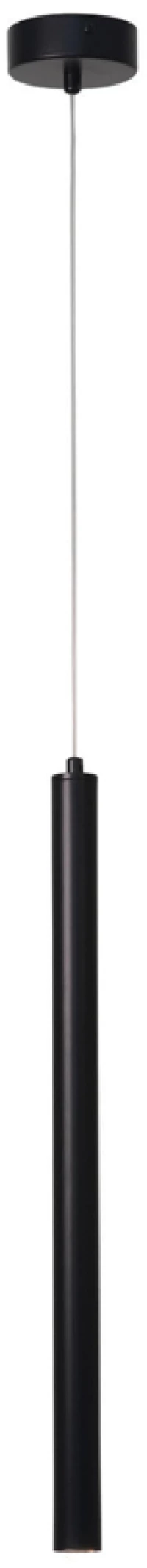 InLight Κρεμαστό φωτιστικό LED 5W 3000K σε μαύρη απόχρωση D:50cm 4018-BL