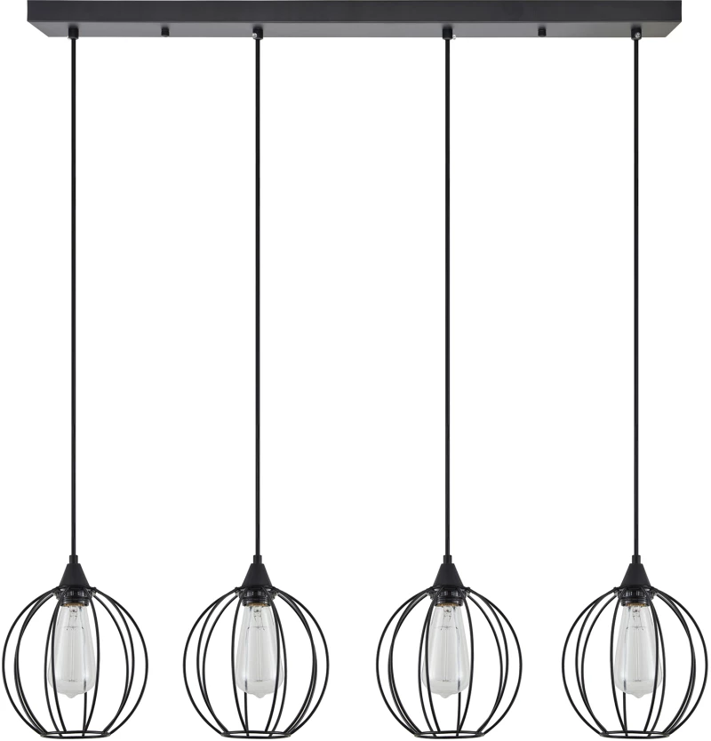SE21-BL-B10-4BL-GR2 ADEPT PENDANT Black Metal Grid Pendant+ HOMELIGHTING 77-8759