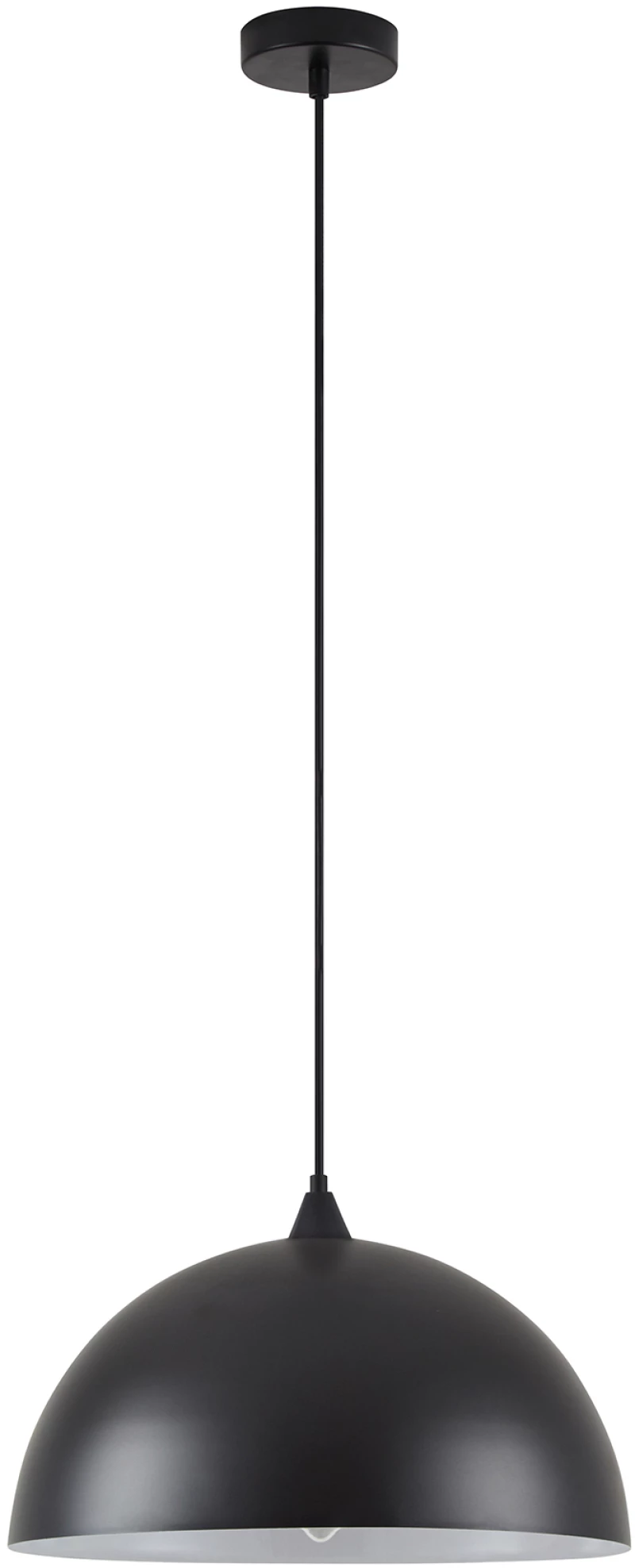 SE21-BL-B10-MS40 ADEPT PENDANT Black Metal Pendant+ HOMELIGHTING 77-8717