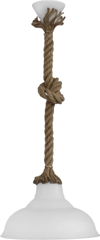 Κρεμαστό φωτιστικό PUBLIC 1L ROPE UT-WH Heronia 31-1172