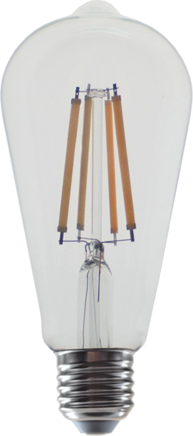 LED FILAMENT E27 ST64  10W 2700K 230V AC 1220LM RA80 ACA CONDI10WW