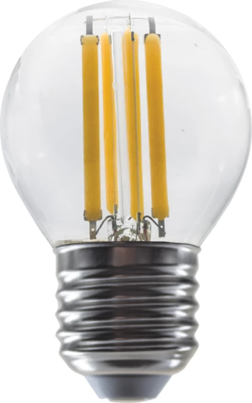 LED FILAMENT E27 G45 6W 4000K 230V AC 770LM RA80 ACA ALIN6NW