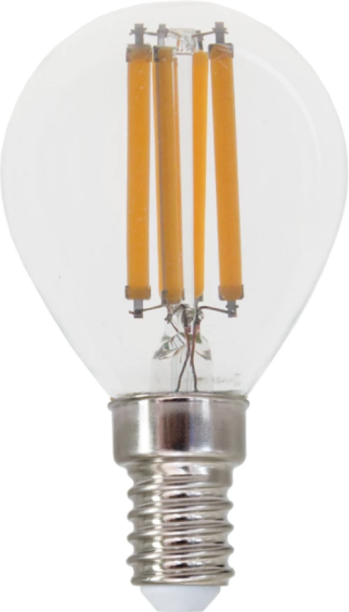 LED FILAMENT E14 G45 7W 4000K 230V AC 900LM RA80 ACA BOVA7NW