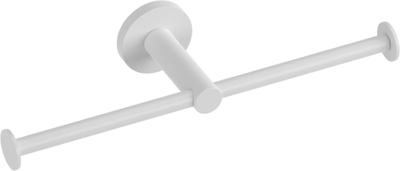 Χαρτοθήκη Διπλή Επίτοιχη 235x77x44mm Verdi Sigma White Matt 3033401