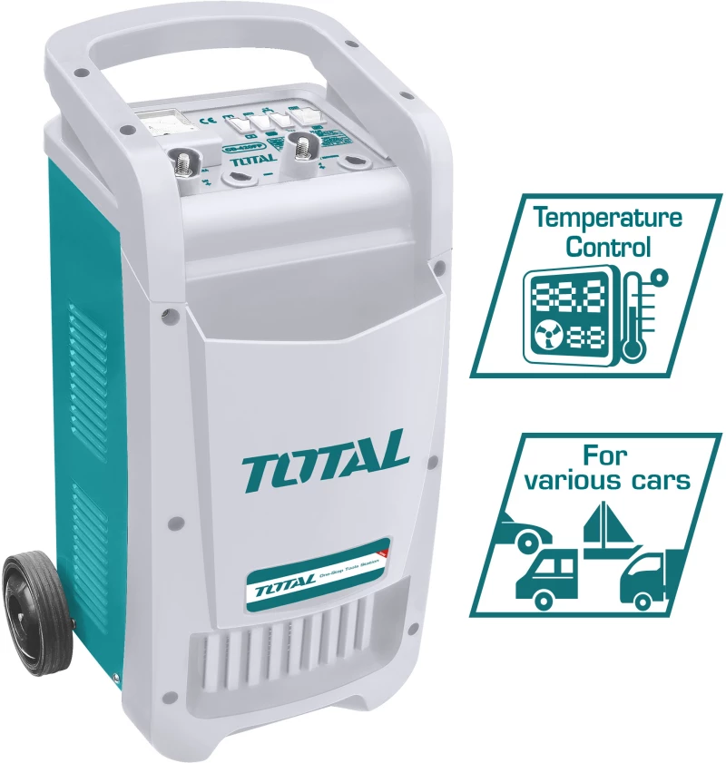 TOTAL ΦΟΡΤΙΣΤΗΣ - ΕΚΚΙΝΗΤΗΣ ΜΠΑΤΑΡΙΩΝ 12 / 24V (TBC4003)