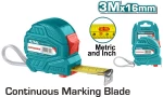 TOTAL ΜΕΤΡΟΤΑΙΝΙΑ 3m X 16mm (TMT126331)