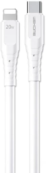 WK Charging Cable WK 20W PD TYPE-C/i6 White 1m WDC-154 6A 250636