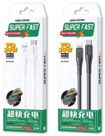 WK Charging Cable WK 20W PD TYPE-C/i6 White 1m WDC-154 6A 250636