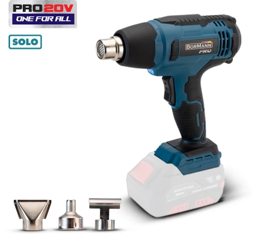 Bormann pro Bbp5250 Πιστολι Θερμου Αερα 20v 045410