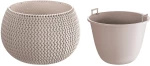 PROSPERPLAST PROSPERPLAST Γλάστρα Splofy Bowl Μόκα 2,3 lt DKSP240-7529U