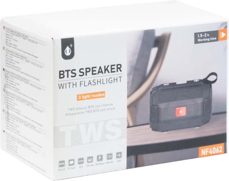 Ηχεἰο Kisonli LED-904, Bluetooth, Φακός, USB, SD, FM, AUX,  Διαφορετικά χρώματα - 22136