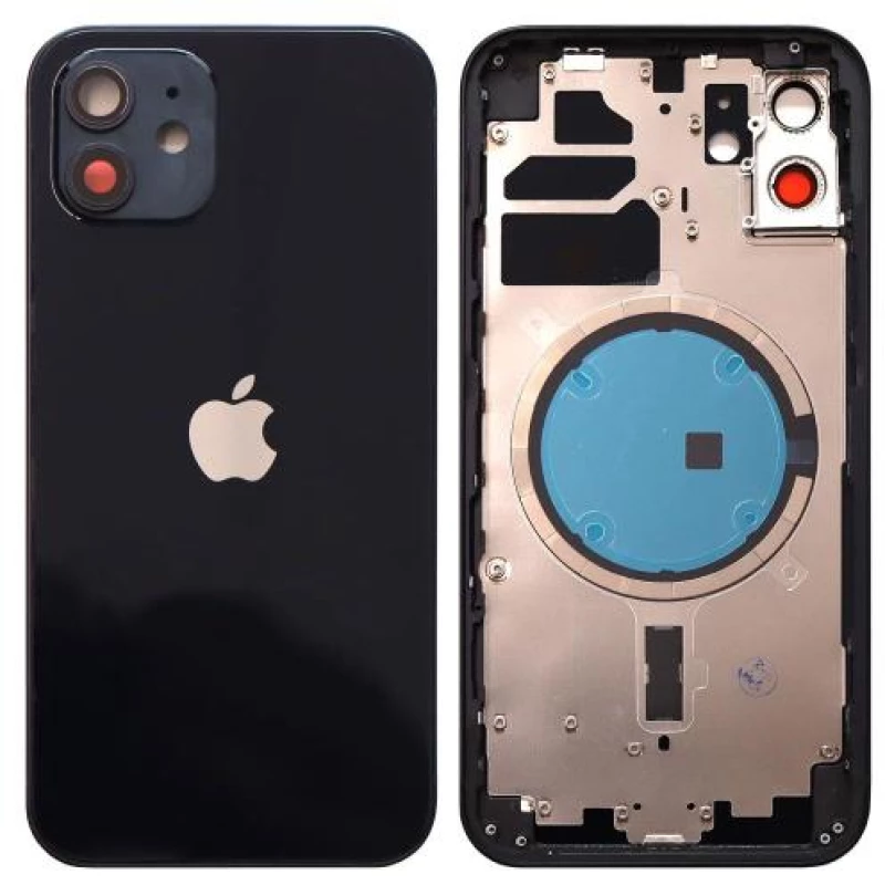 Καπάκι Μπαταρίας Apple iPhone 12 Μαύρο (OEM) 1110321040151