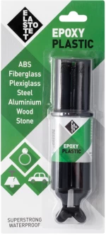 ELASTOTET ELASTOTET EPOXY PLASTIC ΕΠΟΞΕΙΔΙΚΗ ΚΟΛΛΑ ΠΛΑΣΤΙΚΩΝ 151813 ΤΕΜΑΧΙΟ