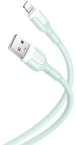 XO - cable NB212 USB - Lightning 1m 2,1A Green XO-NB212i-GN 52647