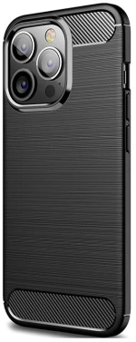 APPLE iPhone 14 Plus - ΘΗΚΗ ΣΙΛΙΚΟΝΗΣ CARBON ΜΑΥΡΗ MA41131S-BK3 10754
