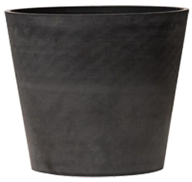 ArtPlast ArtPlast Γλάστρα κωνική ανθρακί ∅40cm ATC.040.SB.AN