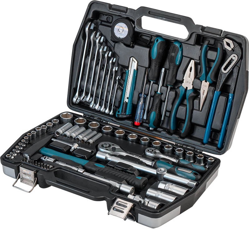 Bormann pro Bht5160 Εργαλεια σετ 81τμχ cr-v σε Βαλιτσα bmc 035817