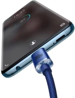 Baseus Baseus Crystal Shine cable USB-C to USB-C, 100W, 1.2m (blue) 030621