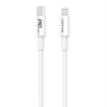 Vipfan Wall charger Vipfan E04, USB-C, 20W, QC 3.0 + Lightning cable (white) 036880