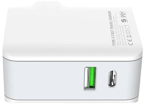 LDNIO Wall charger LDNIO A4403C USB, USB-C 20W + Lightning cable 042764