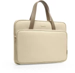 Tomtoc Tomtoc - Laptop Handbag (A11D3K1) - with 4 Compartment and Corner Armor, 14″ - Khaki 6971937064783