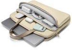 Tomtoc Tomtoc - Laptop Handbag (A11D3K1) - with 4 Compartment and Corner Armor, 14″ - Khaki 6971937064783