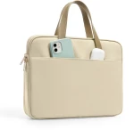 Tomtoc Tomtoc - Laptop Handbag (A11D3K1) - with 4 Compartment and Corner Armor, 14″ - Khaki 6971937064783