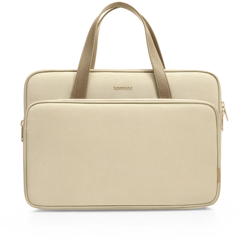 Tomtoc Tomtoc - Laptop Handbag (A11D3K1) - with 4 Compartment and Corner Armor, 14″ - Khaki 6971937064783