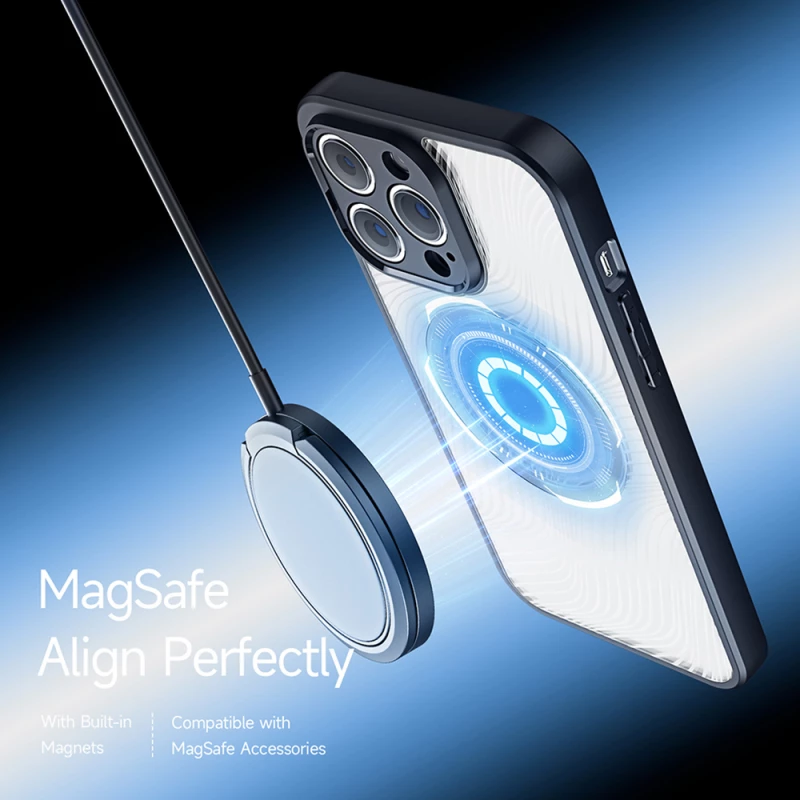 Dux Ducis Husa pentru iPhone 14 Pro - Dux Ducis Aimo MagSafe Series - Black 6934913028162