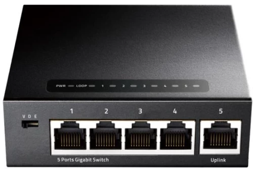 CUDY Gigabit 5 port switch Metal Cudy GS105 370022