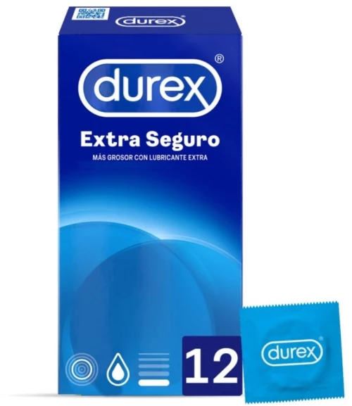 DUREX EXTRA SEGURO 12 UNITS