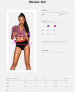 OBSESSIVE - WORKER GIRL COSTUME