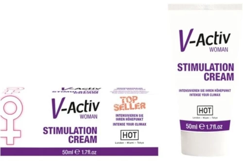 HOT - V-ACTIV STIMULATION CREAM WOMAN 50ML