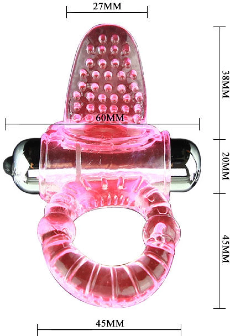 SWEET VIBRATING RING PINK