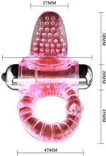 SWEET VIBRATING RING PINK