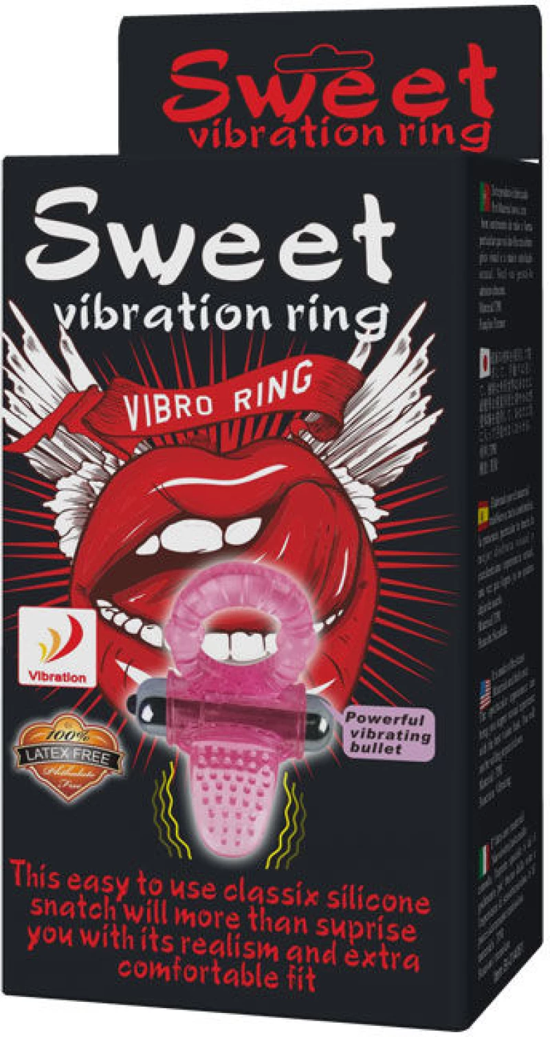 SWEET VIBRATING RING PINK