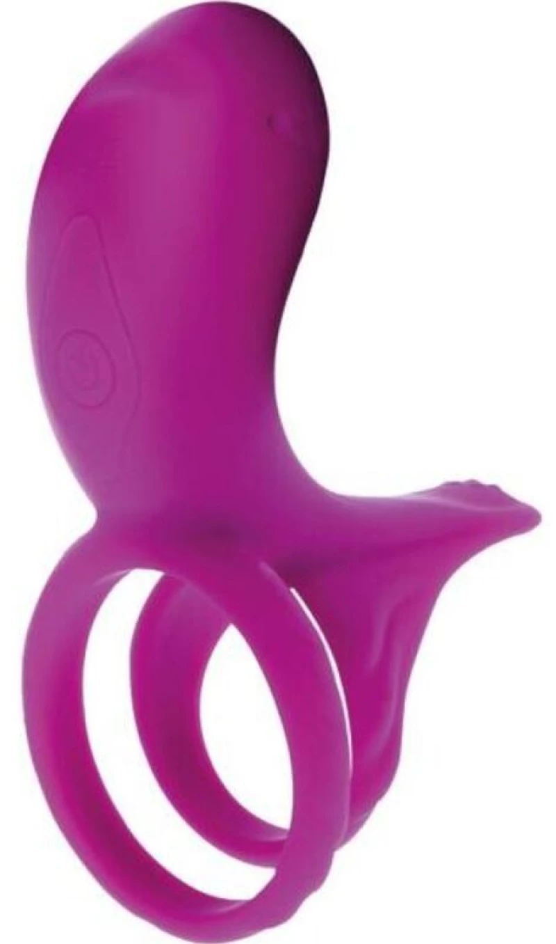 XOCOON - COUPLES STIMULATOR RING FUCHSIA
