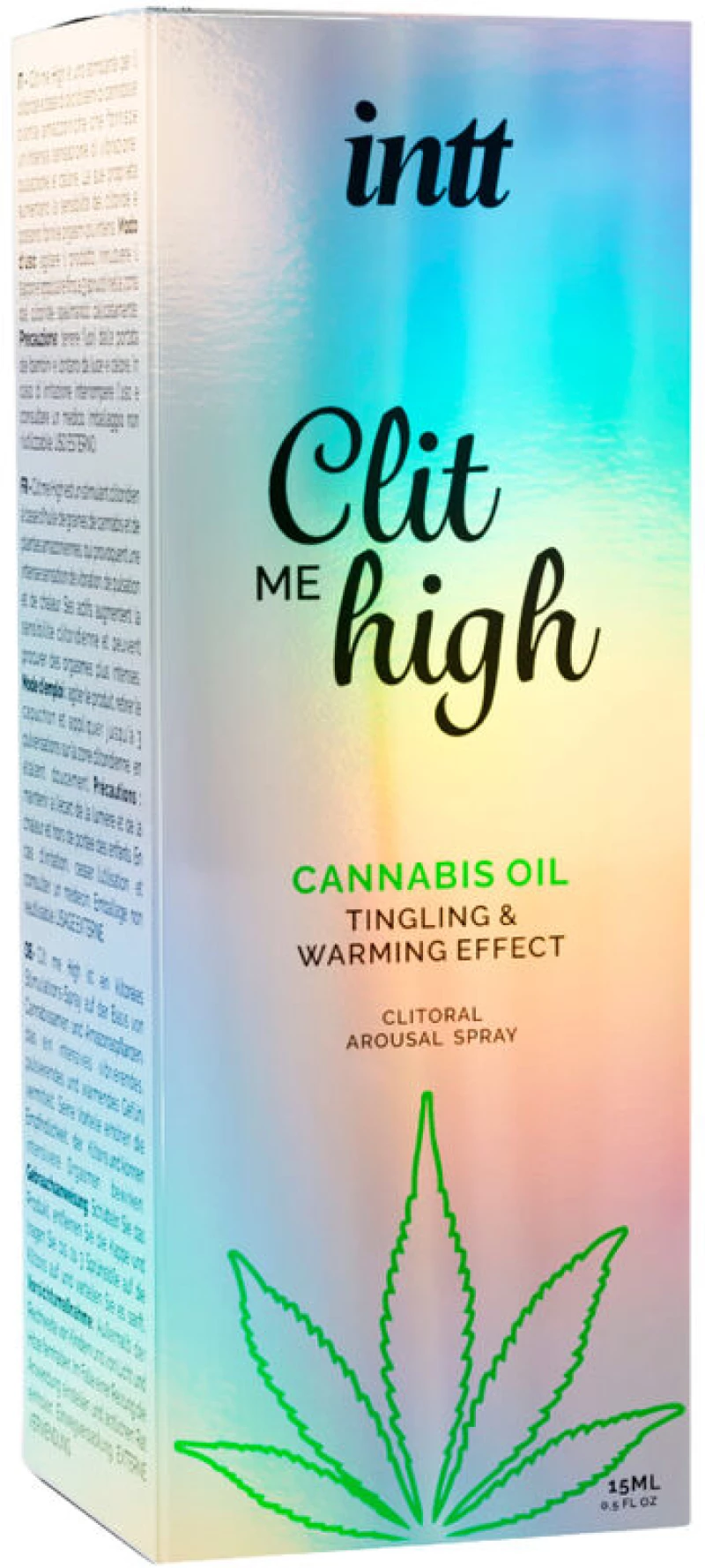INTT - CLIT ME HIGH CANNABIS OIL 15 ML