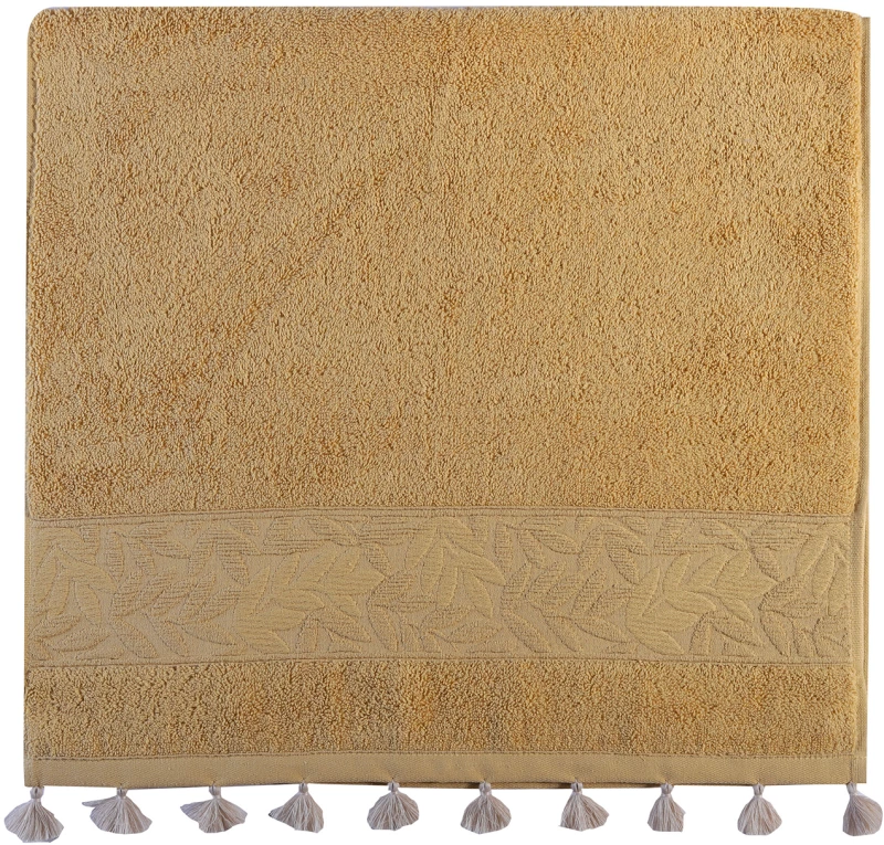 NEF-NEF  ΠΕΤΣΕΤΑ BAMB. LILIANA 30X50 YELLOW 100% BAMBAKI