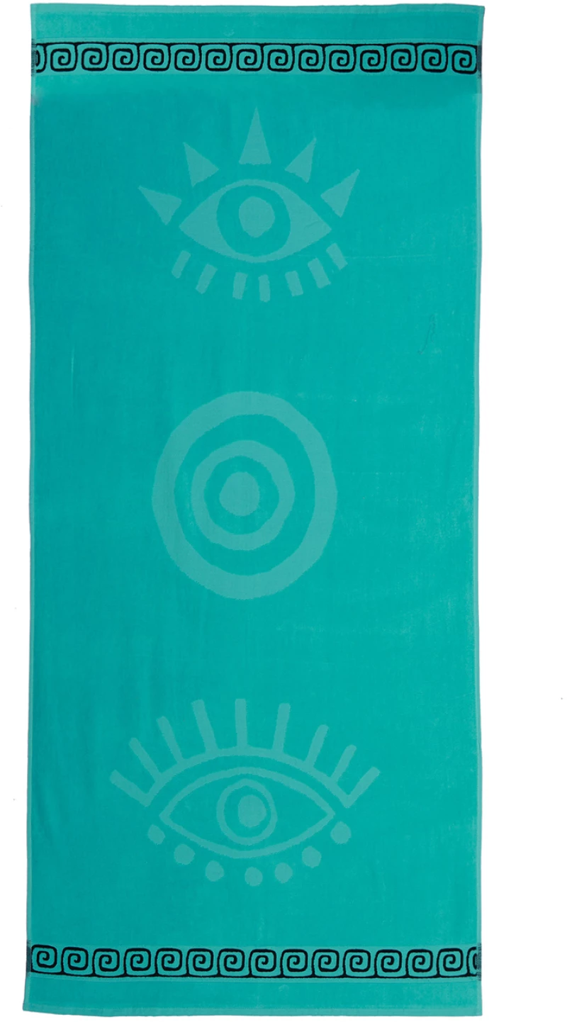 ΠΕΤΣΕΤΑ ΒΑΜΒ. SPIRITUAL 80X160 100% BAMBAKI  AQUA
