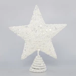 ΚΟΡΥΦΗ ΑΣΠΡΗ, ΜΕ ΝΗΜΑ ΚΑΙ ΠΟΥΛΙΕΣ, 25,4cm 600-40967