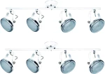T12022A-4TU (x2) Juno Packet White adjustable spot with chrome ring and glass+ HOMELIGHTING 77-8855