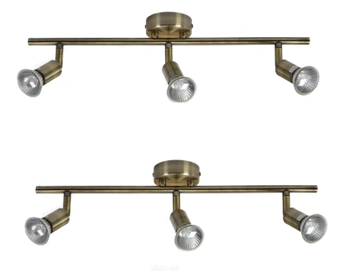 SE 140-BR3 (x2) Saba Packet Bronze adjustable spotlight+ HOMELIGHTING 77-8839